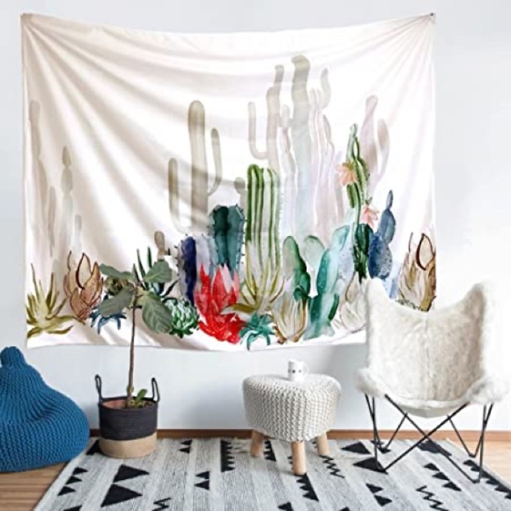 Cactus tapestry